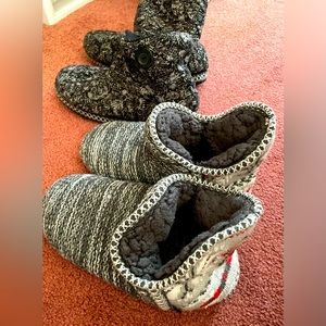 2 Muk Luk slippers size 10 women’s